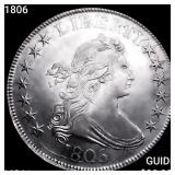 1806 Draped Bust Half Dollar UNCIRCULATED