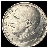 1919 Italy Nickel 50 Centesimi