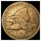 1858 Flying Eagle Cent LIGHTLY CIRCULATED