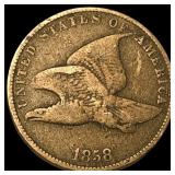 1858 Flying Eagle Cent LIGHTLY CIRCULATED