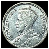 1936 New Zealand Silver 3 Pence