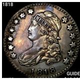 1818 Capped Bust Quarter CLOSELY UNCIRCULATED