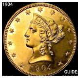 1904 $10 Gold Eagle CHOICE PROOF