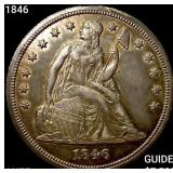 1846 Seated Liberty Dollar HIGH GRADE