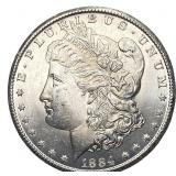 1884-CC Morgan Silver Dollar