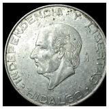 1955 Mexico Silver 5 Pesos