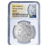 2023 Morgan Silver Dollar NGC MS70
