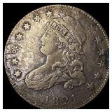 1821 Capped Bust Silver Quarter LIGHTLY  CIRCULAT