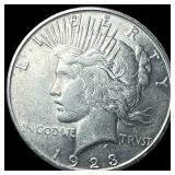 1923-S Silver Peace Dollar UNCIRCULATED