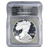 2006-W Silver Eagle ICG PR70 DCAM