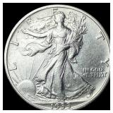 1933-S Silver Walking Liberty Half Dollar  CLOSEL