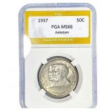 1937 Antietam Half Dollar PGA MS66