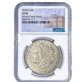 1878-CC Morgan Silver Dollar NGC AU50