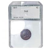 1877 Indian Head Cent PCI FA2