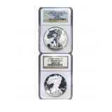 [2 Coins] 2000-2013 Silver Eagle NGC PF69