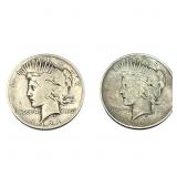 [2] 1921 Silver Peace Dollar