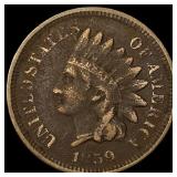 1859 Indian Head Cent NICELY CIRCULATED