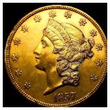 1857 $20 Gold Double Eagle