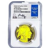 2020-W 1oz Gold $50 Buffalo NGC PF70 UC