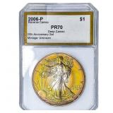 2006 Silver Eagle PCI PR70