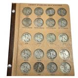 1916-1947 Liberty Walking 50C Album