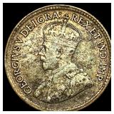 1920 Canada Silver 5 Cents