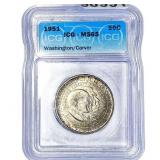 1951 Washington Carver Half Dollar ICG MS65