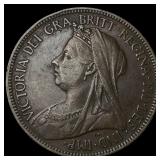1901 Great Britain Bronze 1/2 Penny