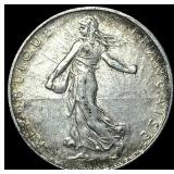 1916 France Silver 2 Francs