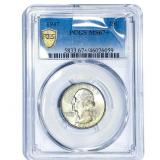 1947 Washington Silver Quarter PCGS MS67+