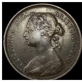 1881H Great Britain Copper 1/2 Penny