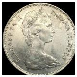 1966 Bahamas Silver Dollar