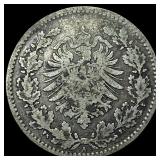 1877A Germany Silver 50 Pfenning