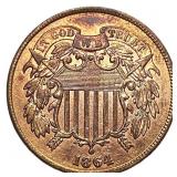1864 Two Cent Piece