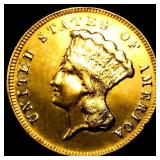 1874 $3 Gold Piece