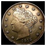 1912-S Liberty Victory Nickel