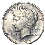1921 Silver Peace Dollar