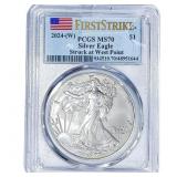 2024-W Silver Eagle PCGS MS70