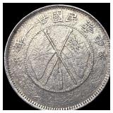 1932 China Yunnan SIlver 2 Jiao[20 Cents]