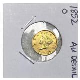 1852-O Rare Gold Dollar