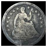 1856 Seated Liberty Half Dime NICELY  CIRCULATED