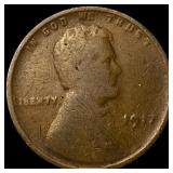1917 Wheat Cent NICELY CIRCULATED