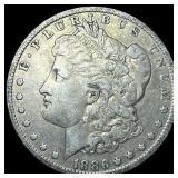 1886-O Silver Morgan Dollar NEARLY UNCIRCULATED