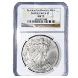 2012-S Silver Eagle NGC MS70