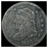 1836 Capped Bust Half Dime NICELY CIRCULATED