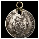 1835 France Silver 1/4 Franc