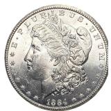 1884-CC Morgan Silver Dollar