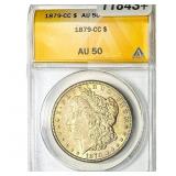 1879-CC Morgan Silver Dollar ANACS AU50