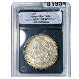 1890 Morgan Silver Dollar ACG MS65