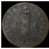 1846 Haiti Copper 1 Centime KM 24